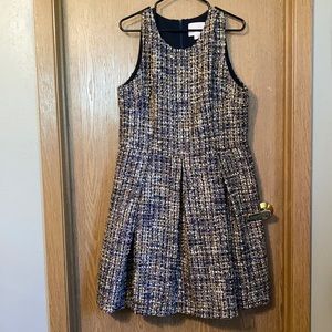 Size 18 Tweed and Wool Fit and Flare dress